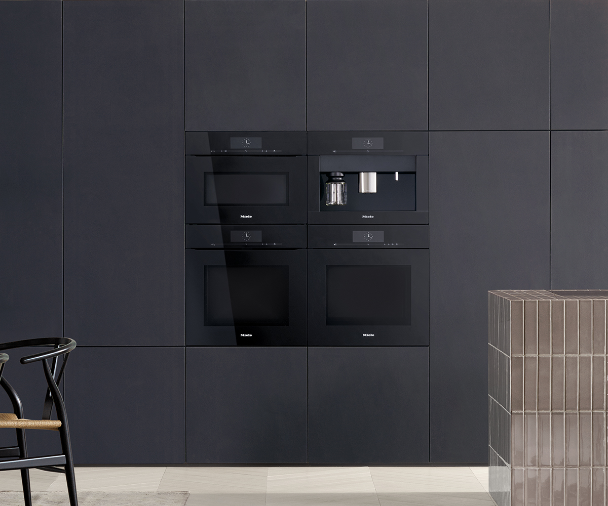 ArtLine built-in appliances with Touch2Open » Miele